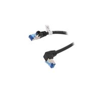 51558 Patch cord conector RJ45, conector RJ45, en ángulo, inferior Goobay