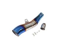 51MM 60.5MM Universal Motorcycle Exhaust Pipe Texture Stainless Steel For Kawasaki Z900 For Ninja400 Z400 For ZX-10R,Replacement Part