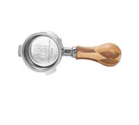 51mm Coffee Bottomless Portafilter Naked，Compatible For Delonghi，Dedica EC680 EC685 Filter Basket Espresso Machine Accessories Barista Tool(3-Ear Double-Spout)