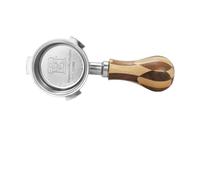 51mm Coffee Bottomless Portafilter Naked，Compatible For Delonghi，Dedica EC680 EC685 Filter Basket Espresso Machine Accessories Barista Tool(3-Ear SS)