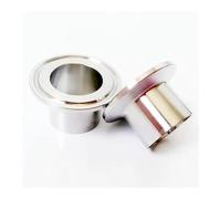 51mm Pipe OD 2" Tri Clamp 28.6mm Height SUS 304 Stainless Auto Butt Weld Ferrule Fitting Home Brewing Beer