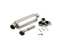51mm Universal Motorcycle Exhaust Muffler Escape 310 370 440 mm Pipe 100cc-1000cc ATV GP Scooter For fz6 pcx125