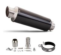 51MM Universal Motorcycle Exhaust Muffler Pipe Escape Moto for Er6n for SV650 Z800 R1 for CB650F for CB1000R for CBR250R