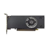 51RISC Radeon RX 550 LP - Tarjeta gráfica de bajo perfil 4 GB GDDR5 tarjeta de video de factor de forma pequeño para juegos con pantalla 4K de escritorio/mini PC tarjeta de video SFF (RX 550 4 GB de