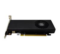 51RISC Tarjeta gráfica GeForce RTX 3050 LP, tarjeta de video GDDR6 de perfil bajo de 6 GB GDDR6 de factor de forma pequeño para juegos, pantalla 4K de escritorio/mini PC SFF (RTX 3050 6 GB, perfil