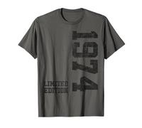 51th Birthday Gifts For Man Woman 51 Years Old Vintage 1974 Camiseta