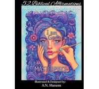 52 Biblically based Affirmations: A Christian Adult Coloring Book for Peace, Strength & Faith