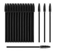 52 brochas desechables para pestañas, 9,8 cm, aplicador de máscara, cepillo desechable para extensión de pestañas, color negro