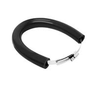 52 cm/20,47" Protector Tubo Escape Moto,Protección de Escape Ajustable Universal,Protector Termico Tubo Escape para Pit Dirt Bike Motocross Supermoto Enduro Scooter Negro