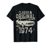 52 cumpleaños 1974 Coche clásico Camiseta