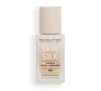 Makeup Revolution, Skin Silk Serum Foundation, Light to Medium Coverage, Contains Hyaluronic Acid, F8.5, 23ml