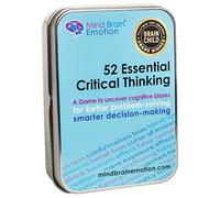 52 habilidades esenciales de pensamiento crítico: juego para resolver problemas más inteligentes y tomar decisiones | Detectar sesgos cognitivos en el habla, el debate, la escritura, los medios |
