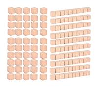 52 Piezas Bloques Base Diez Juguetes Matemáticos Material Didáctico de Madera para Práctica de Números Adecuado para Estudio en, Paquete a