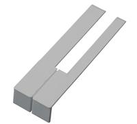 52 Uds. Herramienta de reparación de afinación de Piano precisa accesorios for Piano teclas blancas teclas blancas de plástico for Piano (52 uds/juego) 017