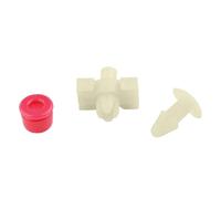 52 unids/set abrazaderas tapones ojal junta de puerta tira Clips de ajuste for Mercedes for Benz for W123 reemplazar accesorios de coche