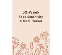 52-W ood Sensitivity & Meal Tracker: Weekly Menu Planner and Symptom Log with Categorized Shopping List | Gut Health Journal for IBS, Low FODMAP, or Autoimmune Protocol Diets