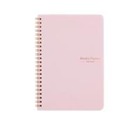 52 Week Planner 2025 Daily Full Page Self Discipline Punch Book One Calendar January December - Almacenamiento artesanal (tamaño rosa)