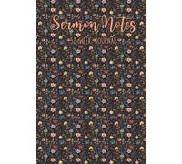 52 Week Sermon Notes For Women: Christian Bible Sermon Journal: With Extra Days For Christmas Eve and Good Friday Services