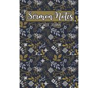 52 Week Sermon Notes For Women: Christian Bible Sermon Journal: With Extra Days For Christmas Eve and Good Friday Services