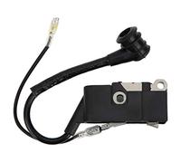 5200 Ignition Coil | High Voltage Package for Chainsaw Mechanism | Replacement Tool for Farming/Forestry Equipment | Iron Material, Direct Fit