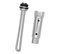 520900 Elemento calentador de agua RV con kit de llave de elemento de 1-1/2 pulgadas para Suburban SW Series, elemento de calefacción atornillado de 120 V 1440 W sustituye a 232794, 520789, compatible