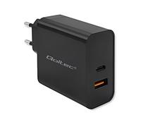 Qoltec 52381 cargador pd súper rápido - 1xusb-c - 1xusb- 90w - 5-20v