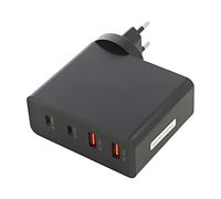 Qoltec Cargador GaN POWER PRO 2xUSB-C 2xUSB 130W 5-20V 52383