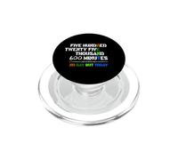 525600 Minutos No Day But Today Amante del Teatro Musical PopSockets PopGrip para MagSafe