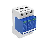 52586 Limitador de sobretensión tipo 2 polos: 3 para carril DIN -10-85°C QOLTEC
