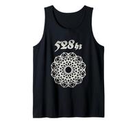 528 Hz Frecuencia Divina Cimática Geometría Sagrada Camiseta sin Mangas