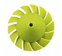 529437004 - Hoja de ventilador compatible con Ryobi de 18 V inalámbrica | Compatible con P2108 P21081 P21081VN P21081VNM, 529437003 529437001 reemplazo, cuerpo de PVC, tuerca de inserción