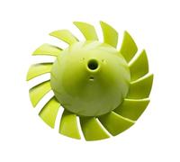 529437004 Ventilador de hojas compatible con 529437003 529437001, con ventilador de tuerca de inserción para soplador inalámbrico Homelite Ryobi de 18 voltios P2108 P21081 P21081VN P21081VNM (paquete