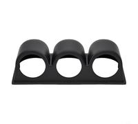 52mm 3 agujero Gauge Mount Pod para coche para tablero o panel de pilar A con construcción ABS resistente para uso automático