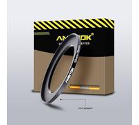 52mm a 72mm Anillo de filtros de cámara de Compatible con Todas Las Lentes de cámara de 52mm a 72mm UV CPL ND Accesorio de Filtro y Capucha de Lente de 72mm (52-72mm)