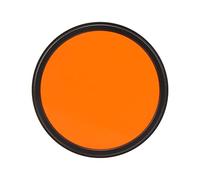 52mm Objektivfilter - Hochwertiger optischer Glasfilter für und Digitalkameras + Wasser - und kratzfest für Fotografie, Reisen, Hobby (Naranja)
