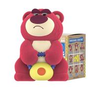 52TOYS BLINDBOX Lotso Fitness "Rosso Muscle Trailokie" Series Blind Box Figure Toy Story Gacha Collection Toy Story Gacha Collection, juguete pintado el mejor regalo para coleccionistas, cumpleaños