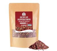 52USA Granos de pimienta Szechuan, auténticos granos de pimienta de Sichuan de 8 onzas, pimienta mala, entumecimiento único, esencial para mapo tofu, pollo Kung Pao, cusine Asine, grano de pimienta