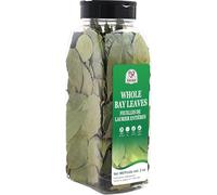 52USA Hojas de laurel, 2 onzas, hojas enteras de laurel, totalmente naturales, sin gluten, sin cafeína, sin azúcar, hojas de laurel secas, hierbas de laurel para cocinar, hojas de laurel frescas