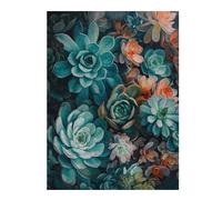 52x38cm/1000pcs Rompecabezas para Adolescentes Floral Whispers Rompecabezas para Adultos Juego De Ingenio Alivia El Estrés Ayuda A Ejercitar El Cerebro 52x38cm/1000pcs