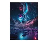 52x38cm/1000pcs Rompecabezas para Adolescentes Galactic Reflections Rompecabezas para Adultos Juegos De Relajación Corte De Precisión Interacción Entre Padres E Hijos 52x38cm/1000pcs