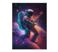 52x38cm/1000pcs Rompecabezas para Adolescentes Space Musician Rompecabezas para Adultos Juego De Ingenio Alivia El Estrés Ayuda A Ejercitar El Cerebro 52x38cm/1000pcs