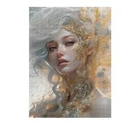 52x38cm/1000pcs Rompecabezas para Adultos The Divine Blossom of Elysium Rompecabezas para Adultos Juego De Ingenio Regalos para Mujeres Interacción Entre Padres E Hijos 52x38cm/1000pcs