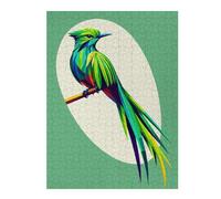 52x38cm/1000pcs Rompecabezas Quetzal WPAP Pop Art Rompecabezas para Adultos Juegos Relajantes Mejora La Memoria Cumpleaños Y Navidad 52x38cm/1000pcs