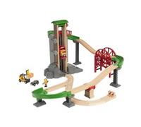 Brio Maqueta 53.033.887 – Set Almacén Levanta y Carga, madera, 32 piezas