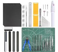 53 PCS Gundam Model Kit de Básicas Herramientas, Kit de Herramientas de Modelador Profesional, Juego de Manualidades de Construcción de Coche, para la Construcción, Reparación y Fijación de Modelos