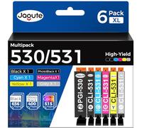 530 531 XL Cartuchos de Tinta Compatible con Canon Pixma TS8750 TS8751