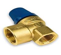 531410 Válvula de seguridad para sistemas sanitarios FF 1/5.1 cm x 3/10.2 cm CALEFFI