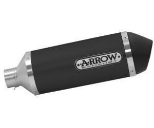 53526ANN - Silenciador Escape Arrow Urban Aluminio Dark Yamaha X-MAX 125 (18)