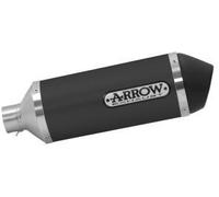 53528ANN - Silenciador Escape Arrow Urban Aluminio Dark Vespa GTS 125 (17-18)