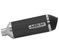 Silenciador Urban Black Steel homologado Arrow para Honda Forza 300 18-20
